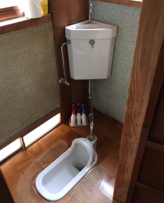 水栓式和式トイレ